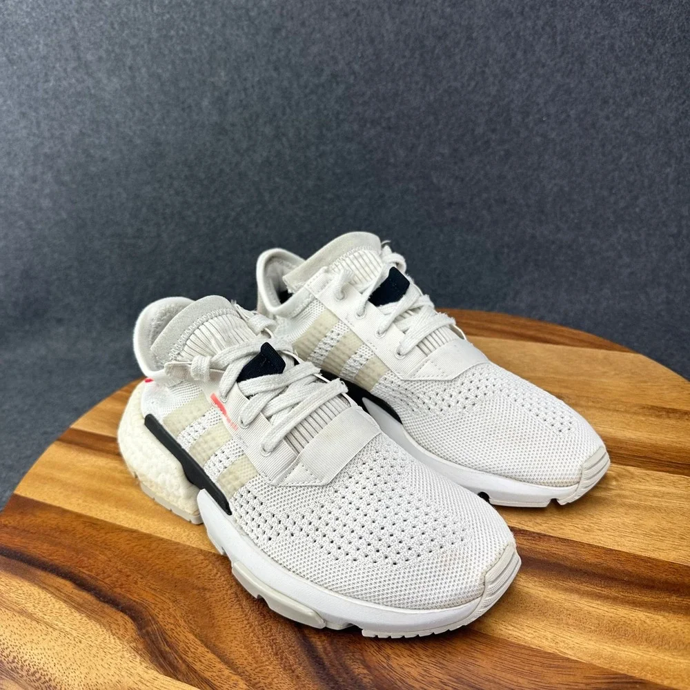 Adidas Originals POD-S3.1 Womens Running Shoes White Solar Red G27946 Size 7 - Picture 2 of 12